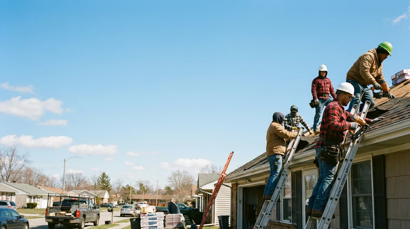 Roofing in Menomonee Falls, WI near me